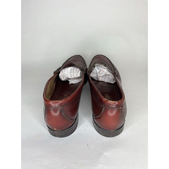 Cole Haan Burgundy Brown Slip On Penny Loafers Dress Shoes Men’s Sz 11D US/44EU - Picture 3 of 13
